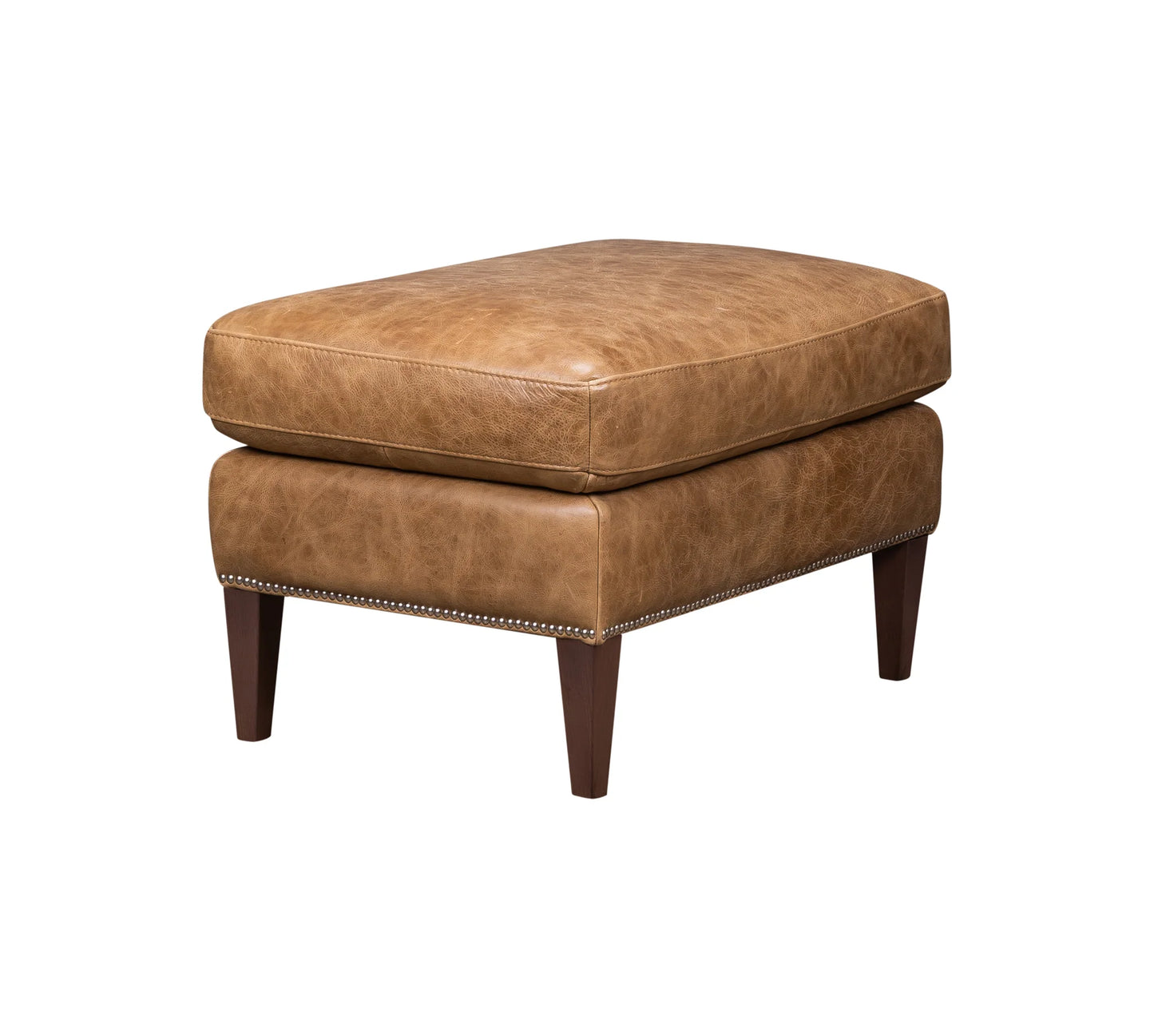 Florence Ottoman in Venerando Umber