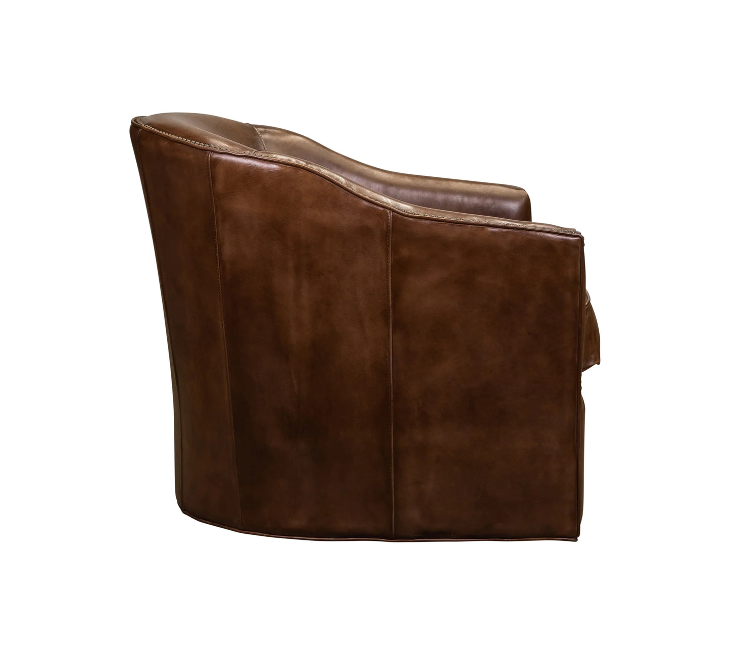 Camilla Swivel Chair in Richmond Saddle