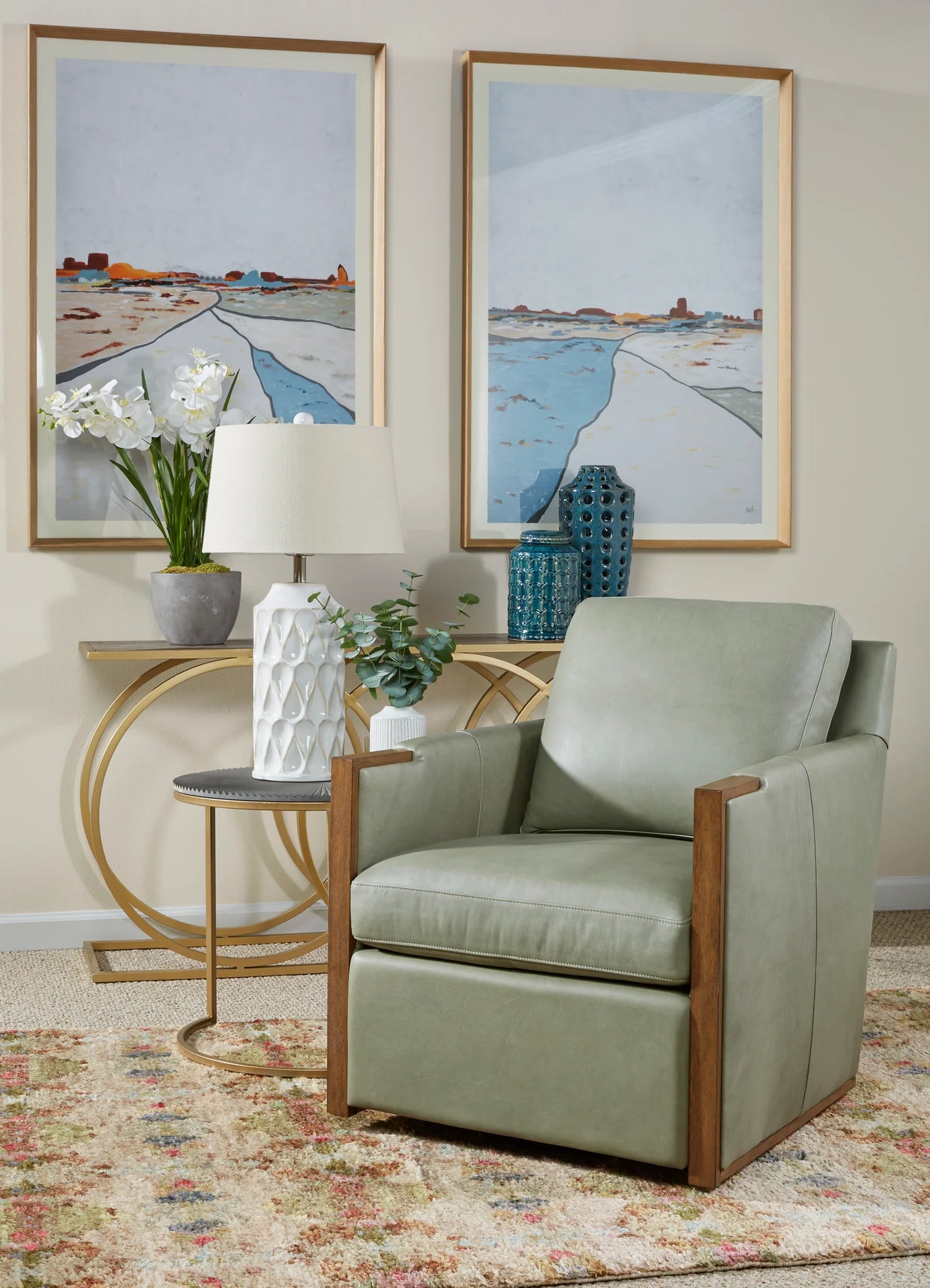 Rebecca Swivel Chair