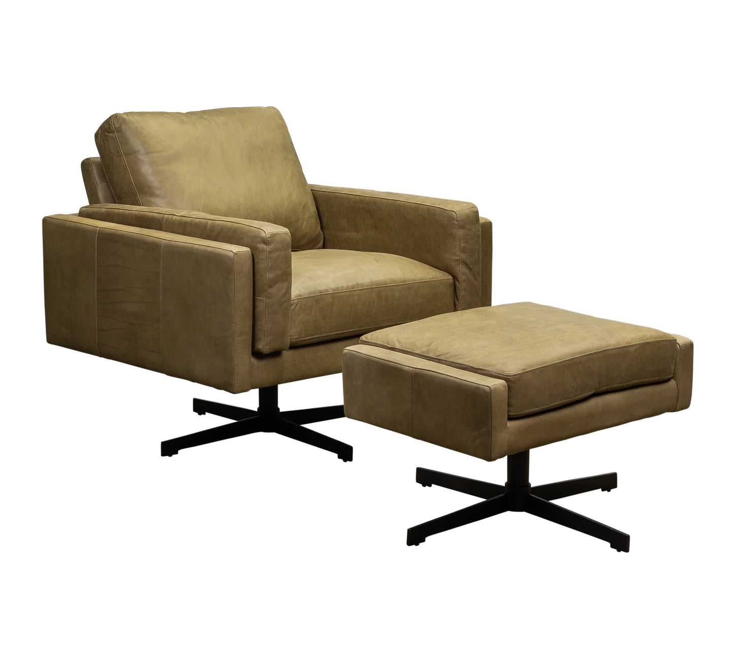 Spencer Swivel Ottoman