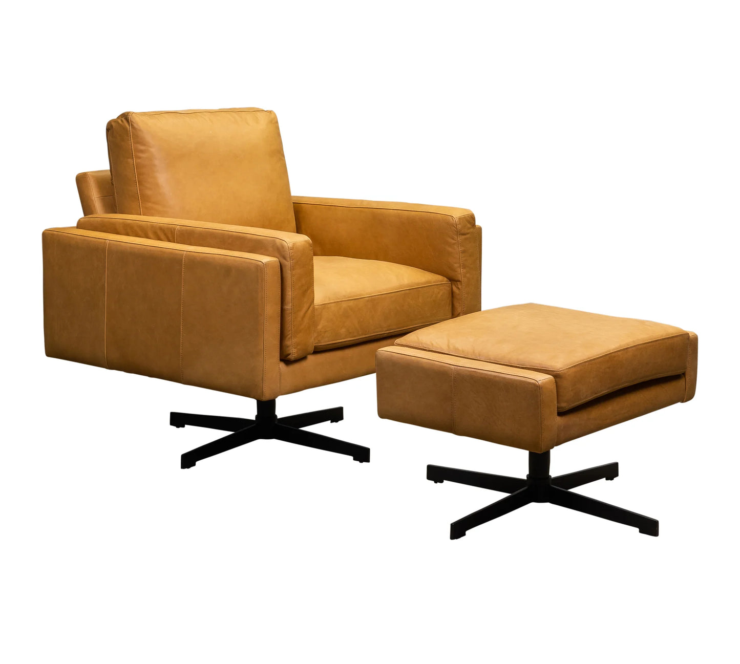 Spencer Swivel Ottoman