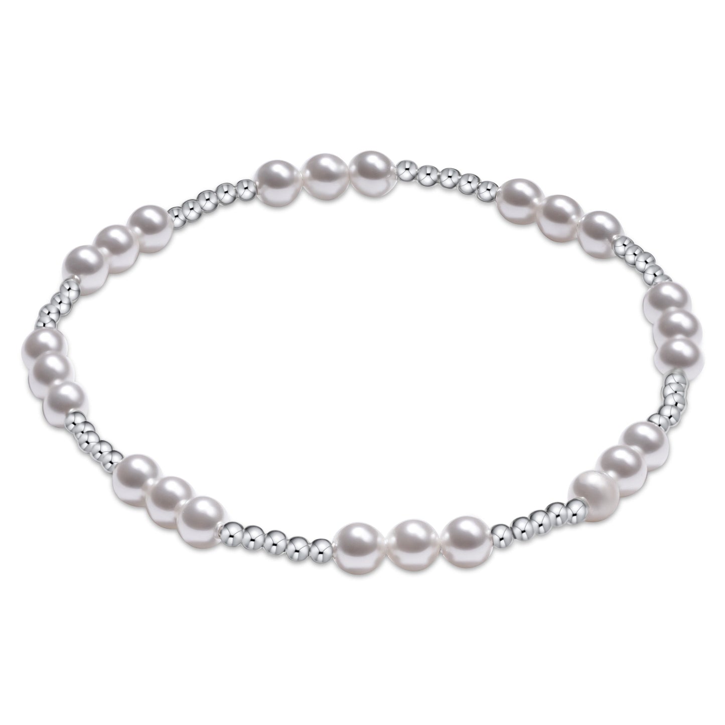 Joy Pearl 4mm Sterling Bracelet