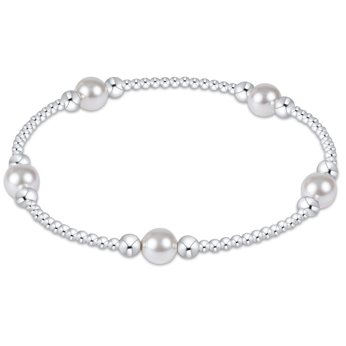 Purpose Pearl 6mm Sterling Bracelet