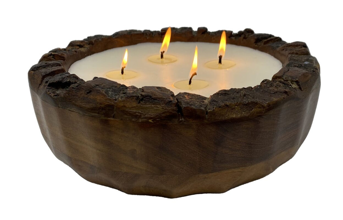 Endurance Wood Bowl Large-44oz Bourbon Vanilla