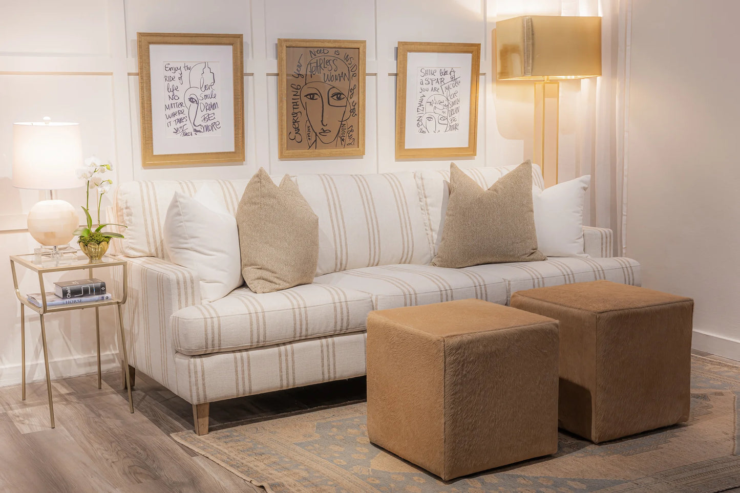Happy Hour Swivel Ottoman