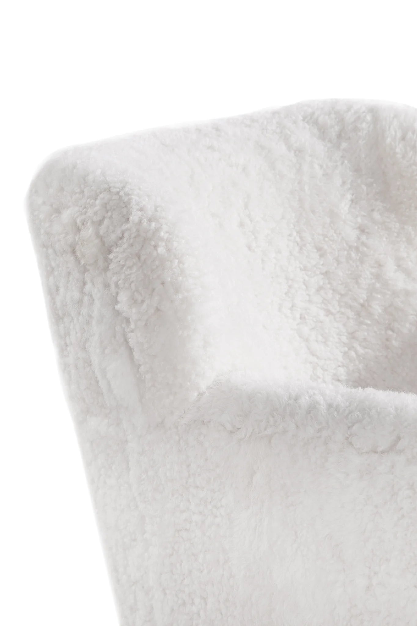 Orleans Swivel Chair in Shearling