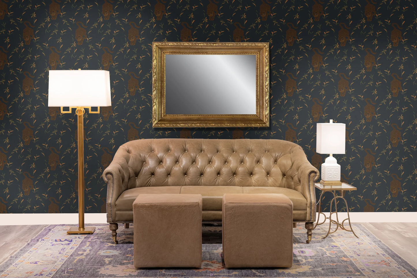 Leg Up Swivel Ottoman