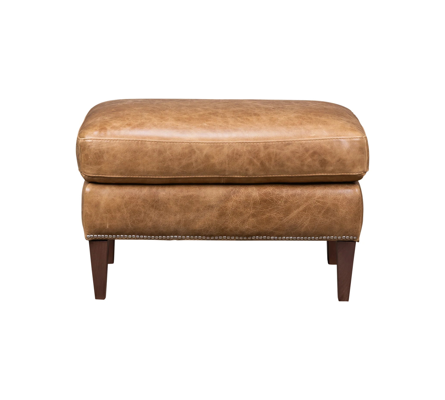 Florence Ottoman in Venerando Umber