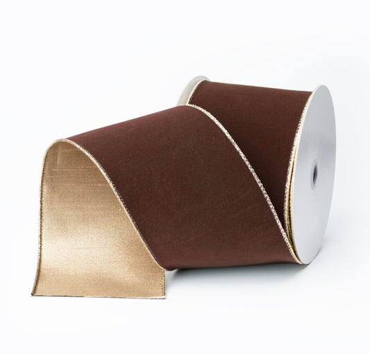 Chocolate Brown Suede Ribbon