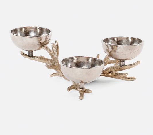 Antler Trio Condiment Bowl