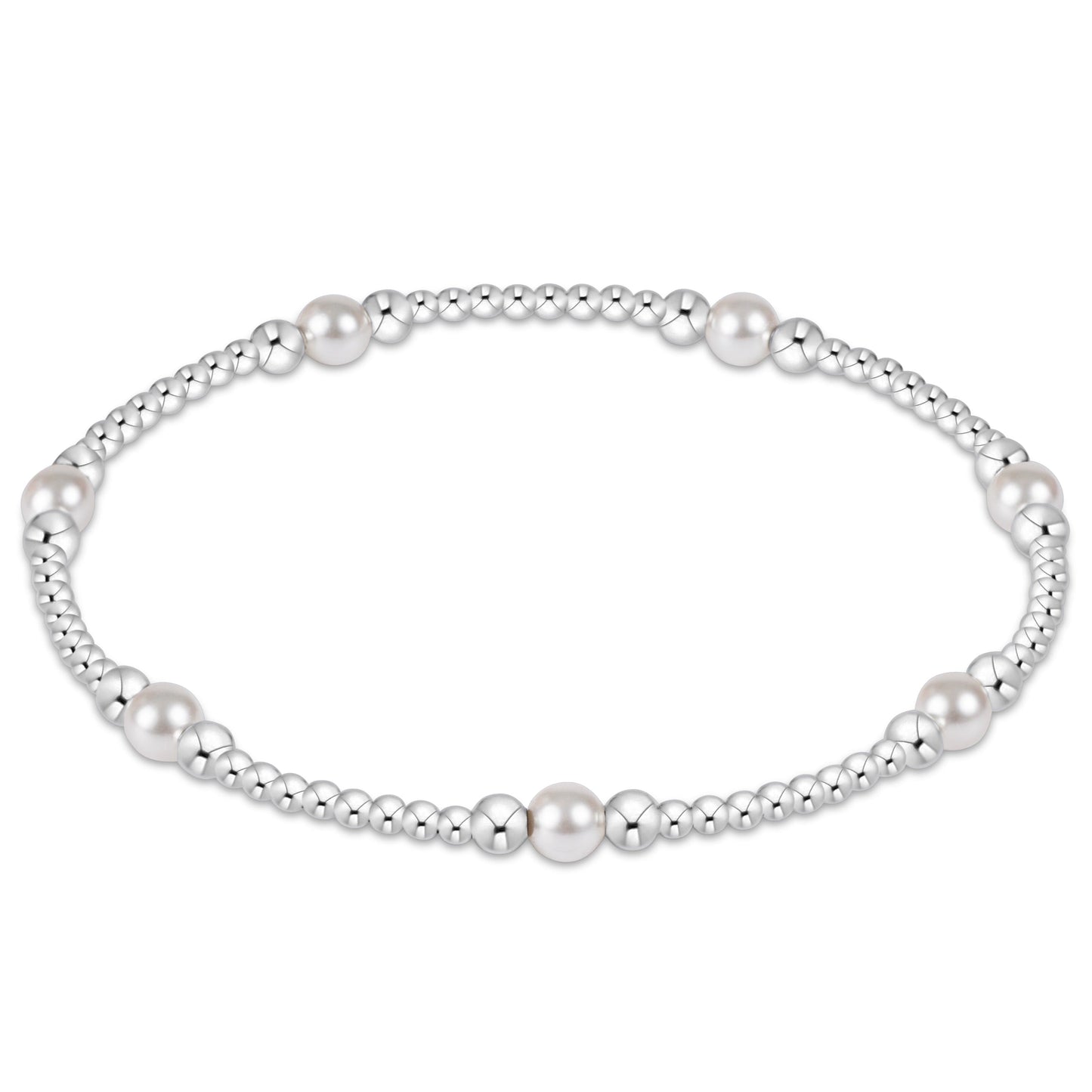 Purpose Pearl 4mm Sterling Bracelet