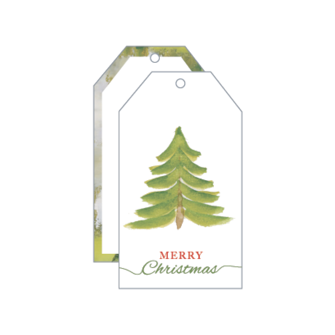 Christmas Tree Gift Tags