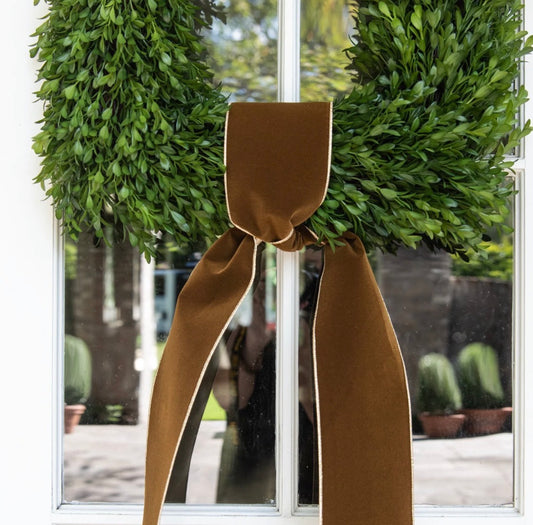Chocolate Brown Suede Ribbon