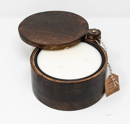 Wooden Spice Pot Small-16oz Grapefruit pine