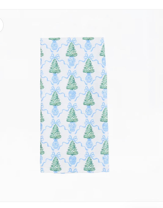 Tea Towel Winter Pines Tree