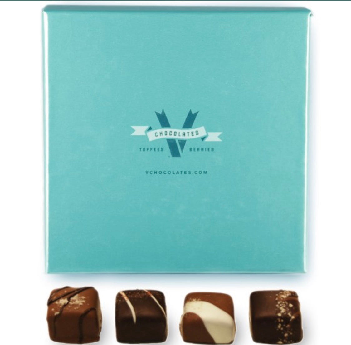 Assorted 4 Pc. Sea Salt Caramels