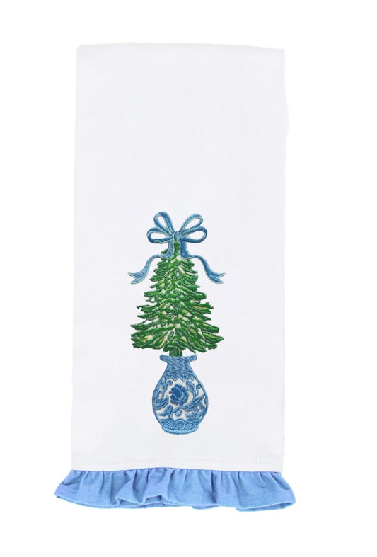 Tea Towel Winter Pines