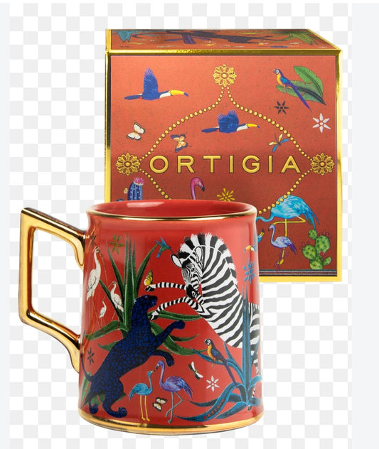 Ceramic Jungle Corallo Tazza