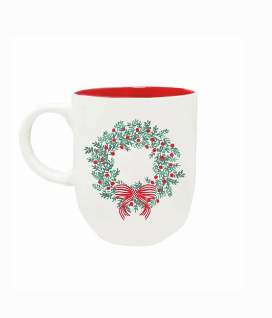 Everyday Mug Wreath & Ribbon