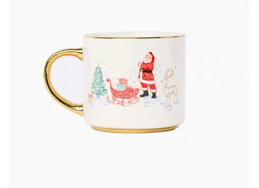 Cafe Mug Tidings & Toile