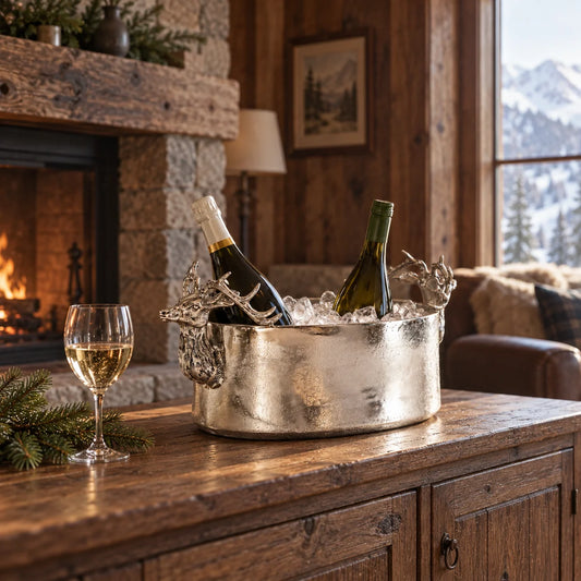 Stag Head Ice Bucket/Wine Cooler