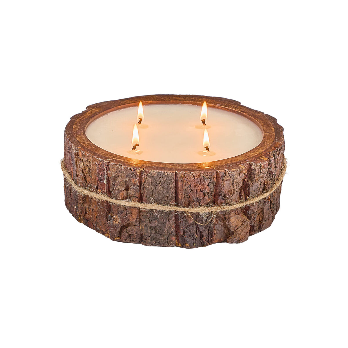 Tree Bark Pot Medium-26oz Grapefruit Pine