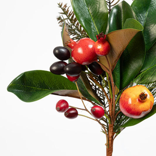 Magnolia Pick Festive Holiday 20"