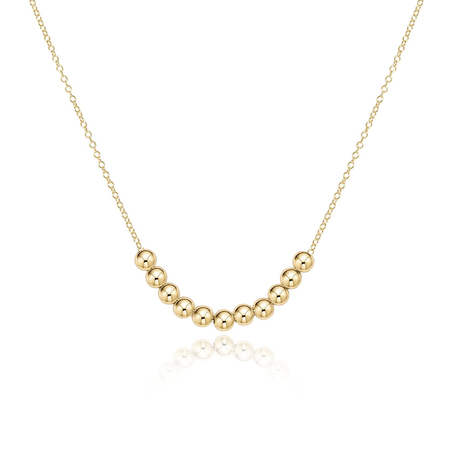 16" Necklace Gold - Beaded Bliss Gold