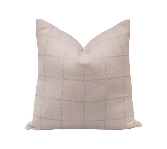 Accent Pillow in Room with a View Blue