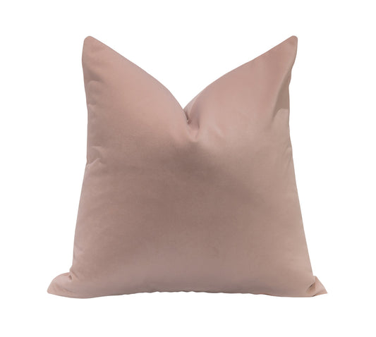 Accent Pillow in Wells Velvet Blush