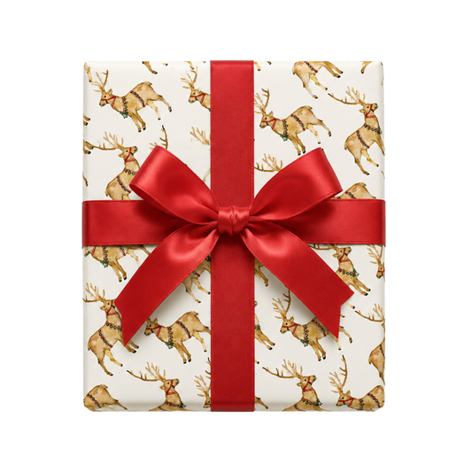 Reindeer Reversible Wrapping Paper