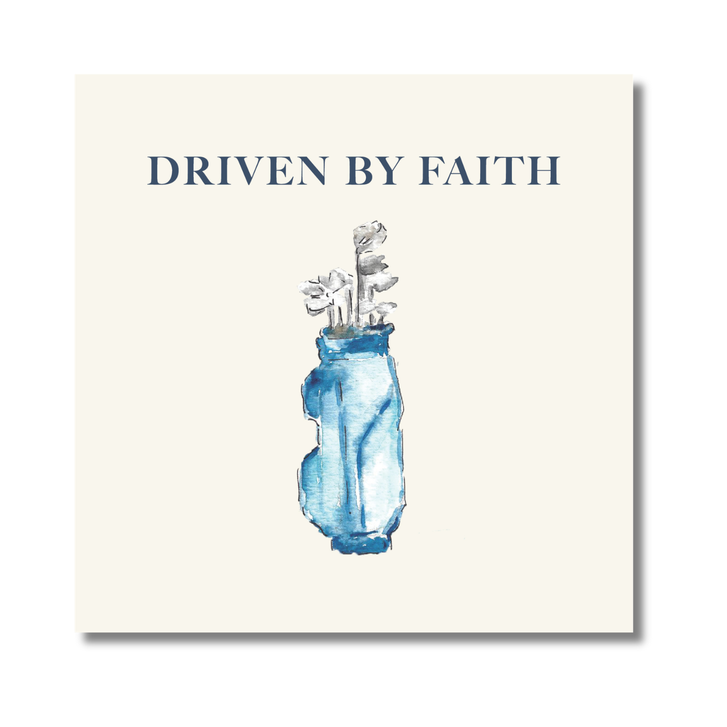 Driven by Faith Covered Notepad