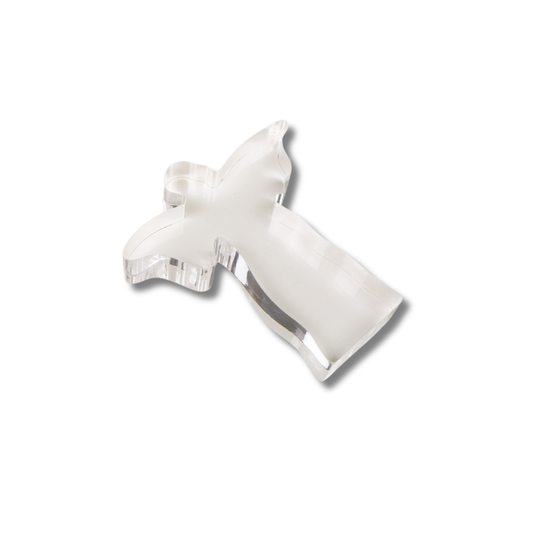 Small Clear Acrylic Angel Weight