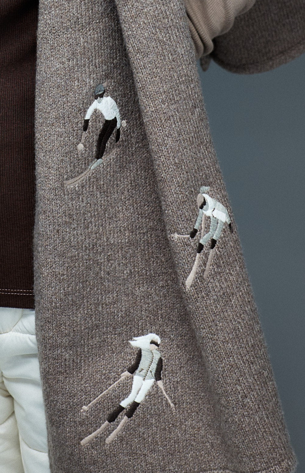 Embroidered Skier Scarf | Fossil